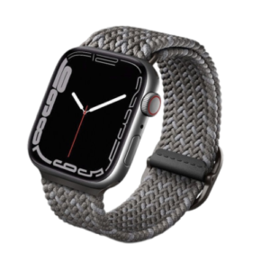 Uniq Aspen Designer Edition Braided Apple Watch Strap 42/44/45mm - Pebble Grey