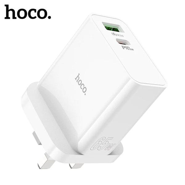 hoco c113b bravery pd 65w dual c port charger power adapters chargers hoco