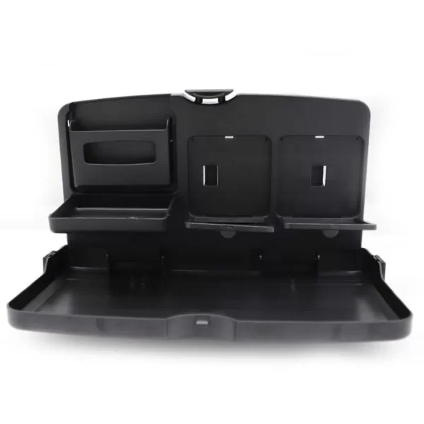 Multi-function Plastic Car Seat Back Organizer Foldable Table Travel Foldable Dining Tray