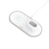 Hoco Wireless charger CW21 Wisdom 3-in-1 tabletop charging - White