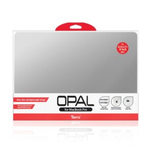 Torrii Opal Series Case With Retina Display and Touch Id For Macbook Pro 14-Inch 2021 - Clear