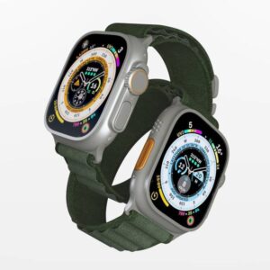 Porodo Smart Watch Ultra Titanium 2.1 Inches Wide Screen - Green