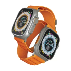 Porodo Smart Watch Ultra Titanium 2.1 Inches Wide Screen - Orange