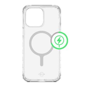 Itskins Supreme Clear Case Compatible With Magsafe For Iphone 14 Pro (6.1) – Transparent