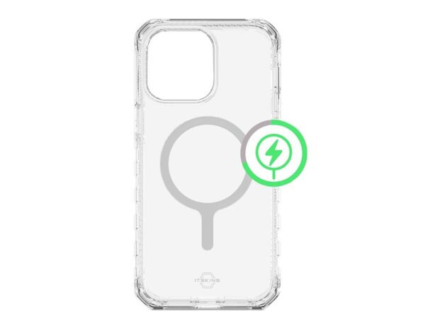 Itskins Supreme Clear Case Compatible With Magsafe For Iphone 14 Pro (6.1) – Transparent