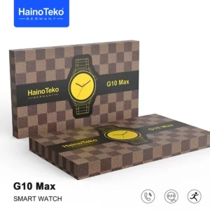 HainoTeko G10 Max Smart Watch with NFC Bluetooth Call & Always on Display