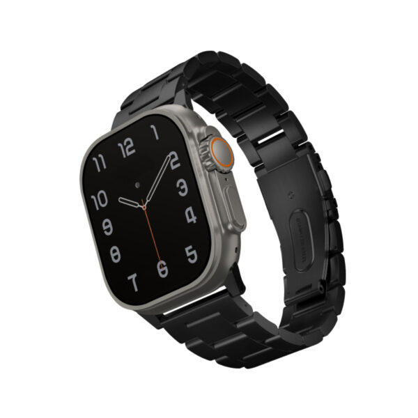 Uniq OSTA Apple Watch Stainless Steel Strap 42/44/45/49mm – Black