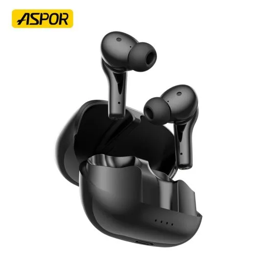 Aspor A626 True Wireless Headset - Black