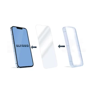 Eltoro Double Strong Screen Protector for iPhone 13 13 Pro Clear 1