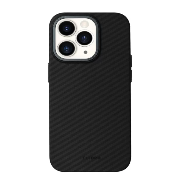 Eltoro Magsafe Iron Carbon Case for iPhone 14 Pro – Black