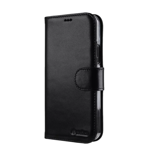 Melkco Book Type Series Leather Case For iPhone 14 Pro - Black