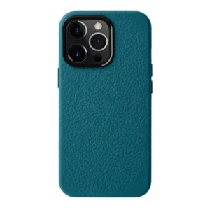 Melkco Origin Paris Magsafe Leather Case For iPhone 14 Pro - Blue