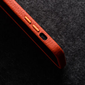 Origin Paris Series Clemence Leather Regal Snap Cover Case for Apple iPhone 13 Pro Max 5