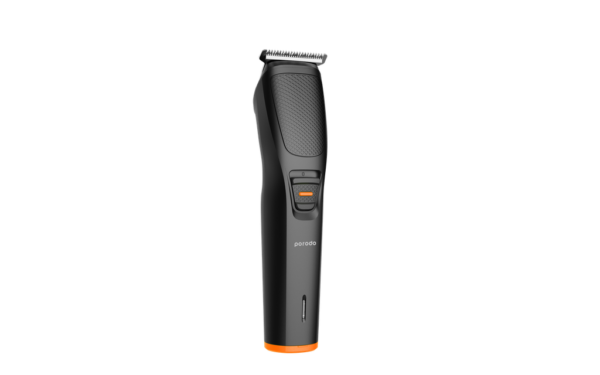 Porodo Wide T-Blade Beard Trimmer 4 Combs Included - Black