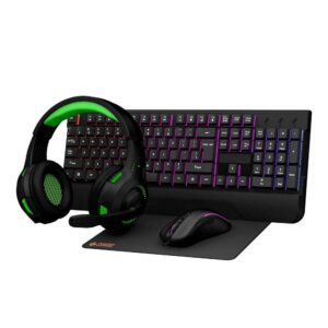 Porodo Gaming Set 4 -in- 1 (Keyboard, Mousepad, Mouse, Headphone)