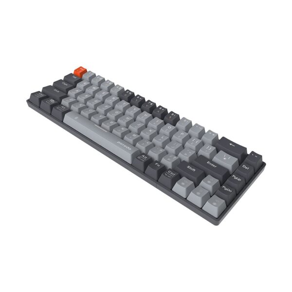 Porodo 68 Keys Wireless Mechanical Keyboard English Arabic Ergonomic Stylish 1