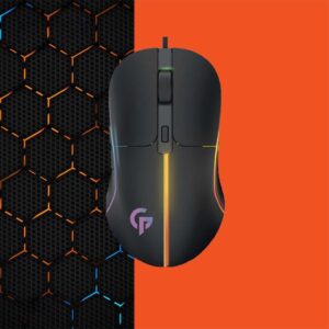 Porodo Gaming Mouse 7D Wired 6 Breathing RGB Rubberized Surface6