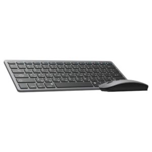 Porodo Wireless Super Slim and Portable Bluetooth Keyboard with Mouse English Arabic 2