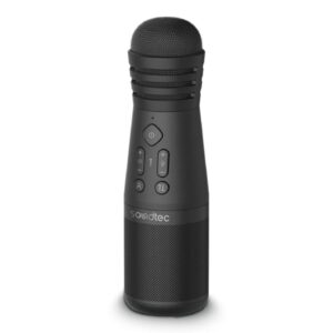 Porodo Soundtec Karaoke Microphone With Speaker -Black