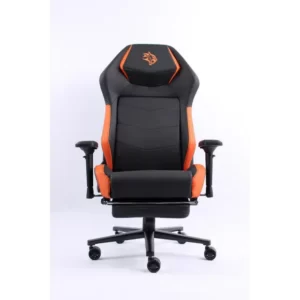 Porodo Gaming Professional Gaming Chair With Molded Foam Seats - Grey/Orange
