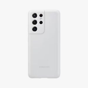 Samsung Galaxy S21 Ultra / S21 Ultra 5G Silicone Cover - Light Gray
