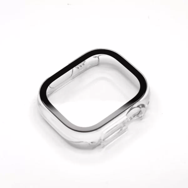 Casestudi Impact Series Bumper Case With Screen Protector For Apple Watch Ultra 49 Mm - Clear