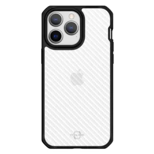 Itskins Hybrid Tek Case Apple iPhone 14 Pro - Black And Transparent