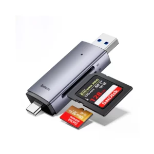 Baseus Airjoy USB-A & Type-C to SD/TF Card Reader