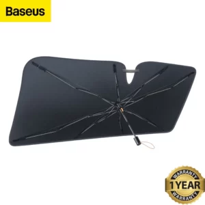 Baseus CoolRide Doubled-Layered Windshield Sun Shade Umbrella Pro - Black Size: S