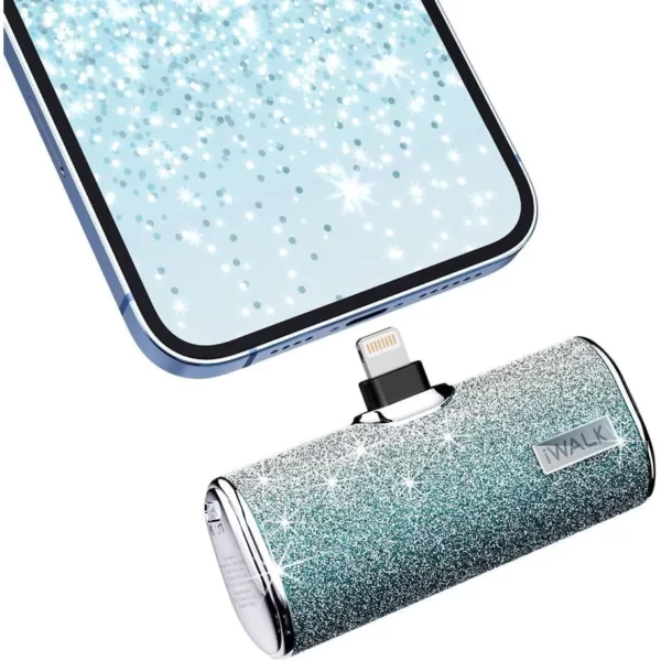 IWalk Link Me Plus Pocket Battery 4500 mAh for iPhone - Blue Diamond
