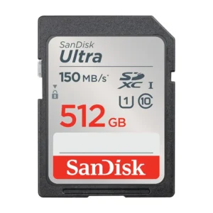 SanDisk Ultra and SDXC™ UHS-I card 512GB 150Mbps