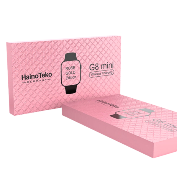 HainoTeko G8 Mini Smart Watch Rose Gold Edition