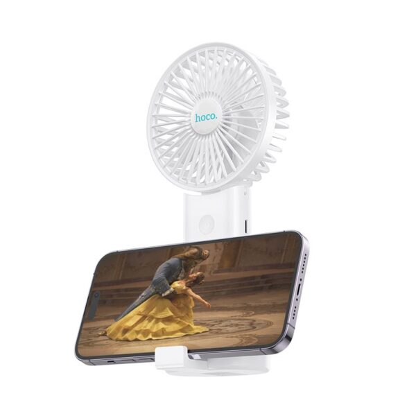 Hoco F15 folding Fan with Mobile Stand