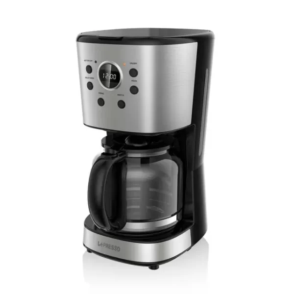 LePresso Digital Drip Coffee Machine with Smart Functions 1.5L 900W - Black