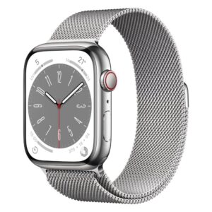 Apple Watch Series 8 GPS + Cellular 41mm Silver Stainless Steel Case