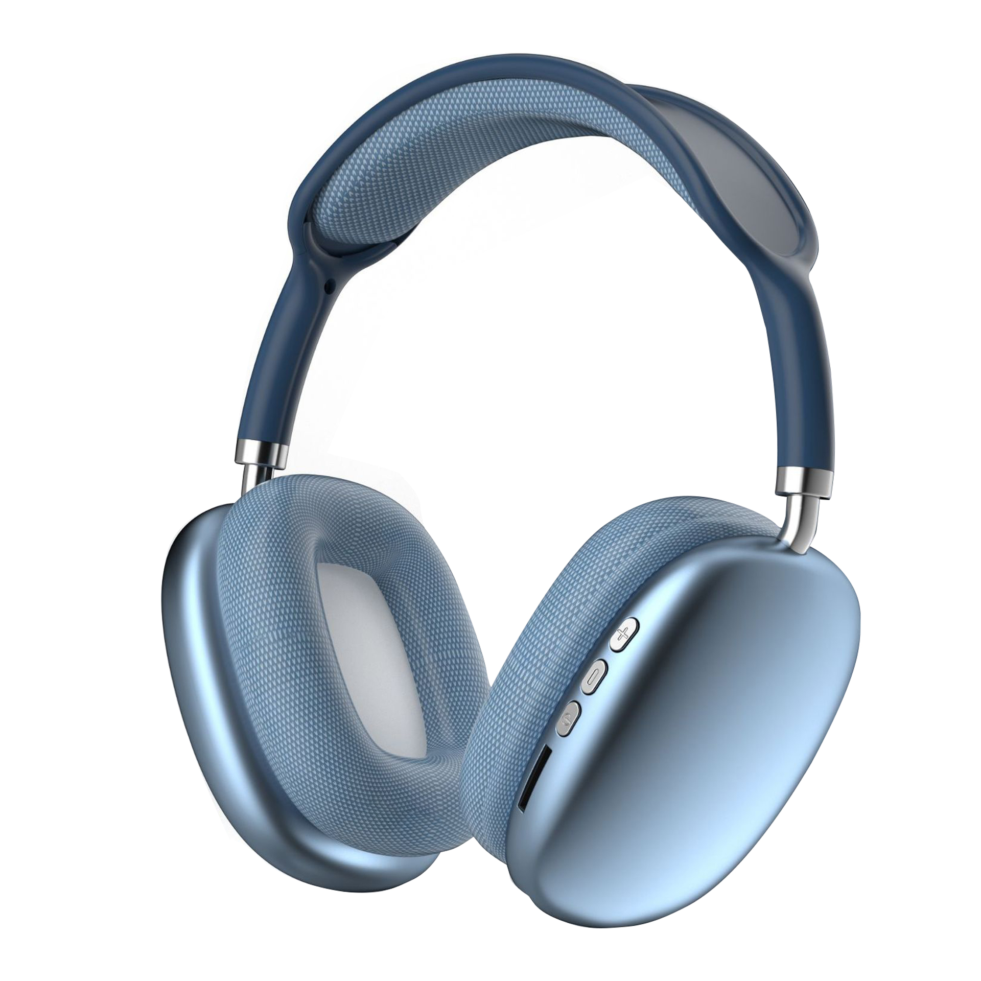P9 Pro Max Wireless Bluetooth Headphones - Blue - Mufaddal Fono