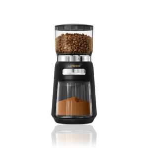 LePresso High Performance Coffee Bean Grinder 210g Capacity 120W - Black
