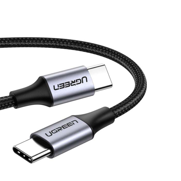 Ugreen USB-C To USB-C PD 60W Fast Charging Cable 2.0 1M - Black