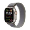 Apple Watch Ultra 2 GPS + Cellular, 49mm Titanium Case with Green/Gray Trail Loop - M/L