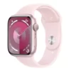 Apple Watch Series 9 GPS 45mm Pink Aluminium Case with Light Pink Sport Band - M/L