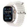 Apple Watch Ultra 2 GPS + Cellular, 49mm Titanium Case with Ocean Band - White