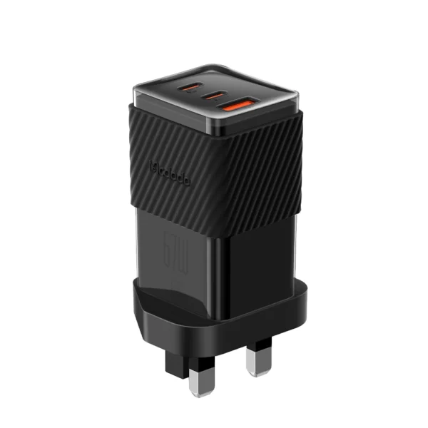 Mcdodo 67W Dichromatic GaN 5 Mini Fast Charger - Black