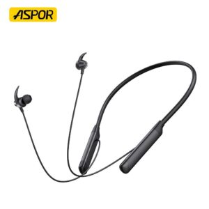 Aspor A612 Magnetic Sport Bluethooth Headset Using 60 Hours Earbuds Earphone Bluetooth Earbuds