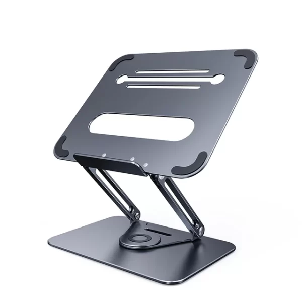 Multifunction Laptop Stand 360° Rotatable Notebook Holder Liftable Aluminum Alloy Stand Compatible with 10-17Inch Laptop Bracket