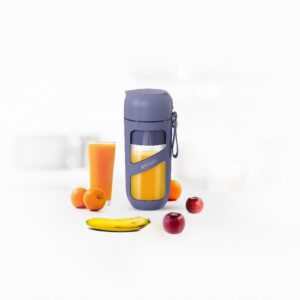 Porodo LifeStyle Vacuum Fresh Portable Juicer & Smoothie Blender 380mL 1500mAh - Purple