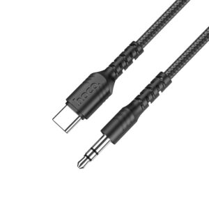 Hoco Cable Type-C to 3.5mm UPA17 audio AUX - Black
