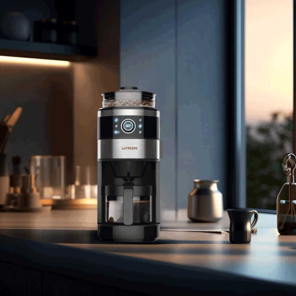 Purchase LePresso Black Rechargeable Coffee Grinder Now Online