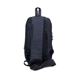 0077985 eltoro anti theft chestcross shoulder bag with charging ports black
