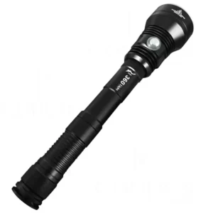 Conpex strong light long range IP67 diving flashlight 8000LM LED torch light rechargeable
