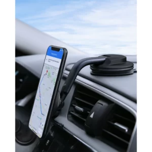 Aukey Dashboard Magnetic Phone Mount - Black